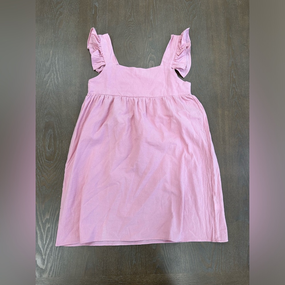 PINK FLOWY SUMMER DRESS